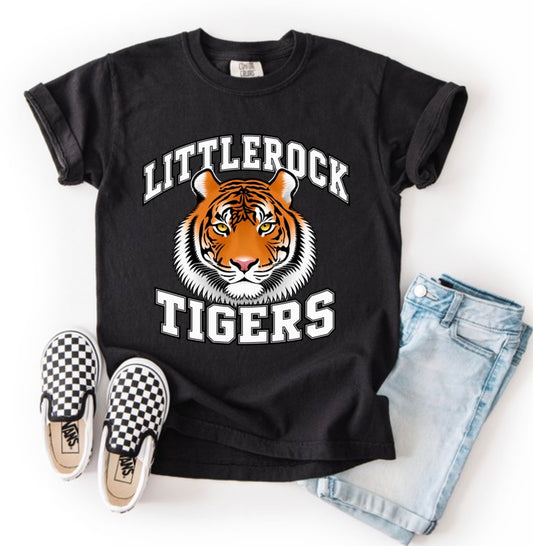 Littlerock tigers youth (tee shirt, crewneck or hoodie)