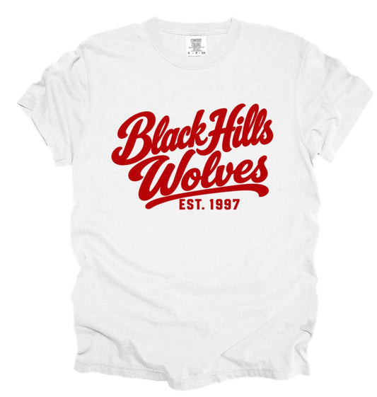 Black Hills Wolves tee shirt (adult)