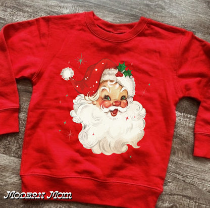 Vintage santa Toddler-Youth XL (tee, crewneck or hoodie)