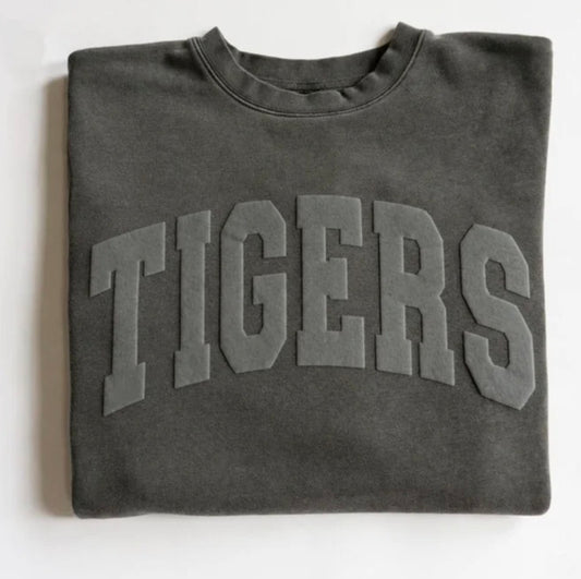 Tigers monochrome crewneck or hoodie