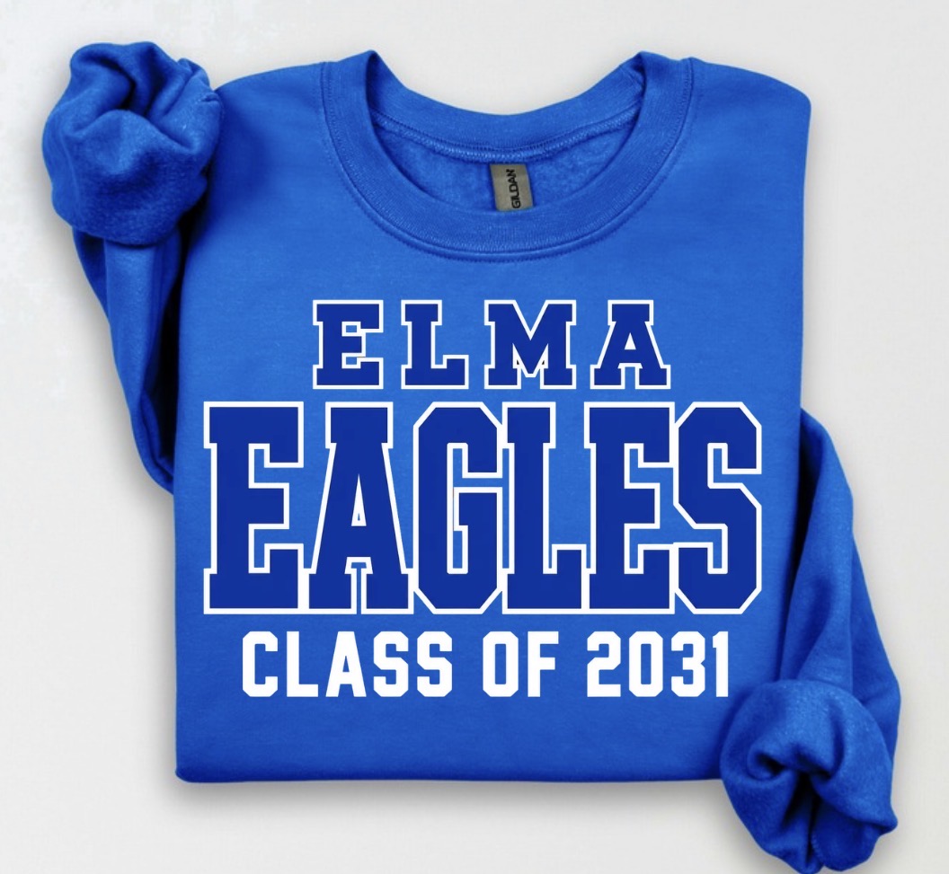 ELMA EAGLES class of 2031 crewneck or hoodie