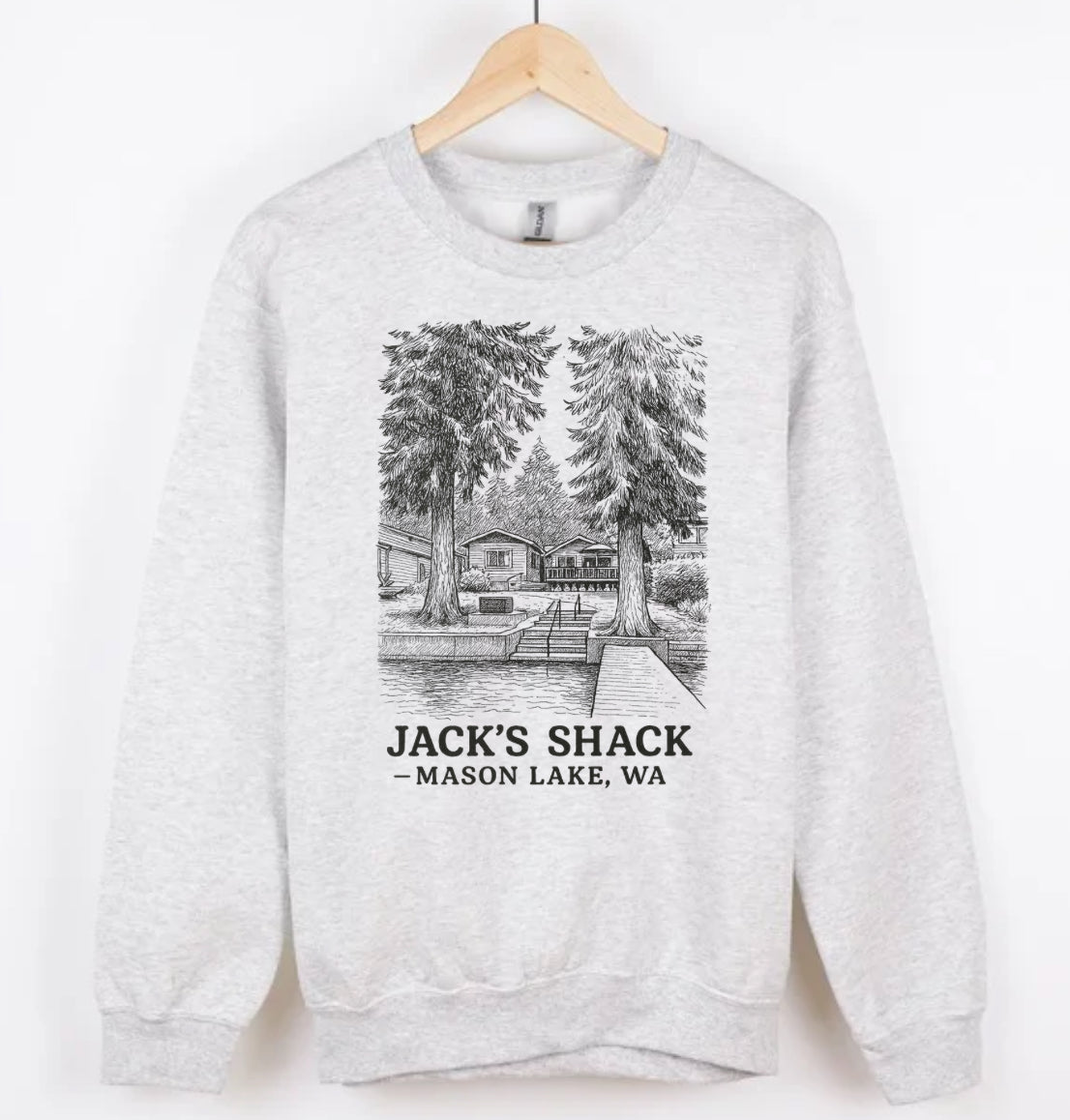 Jack’s shack unisex adult crewneck sweatshirt