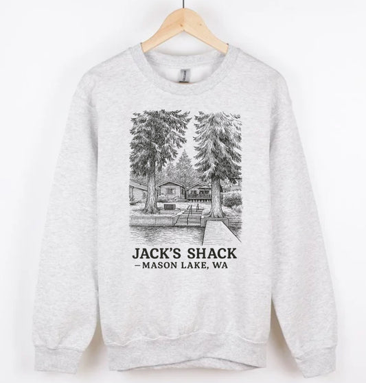 Jack’s shack unisex adult crewneck sweatshirt