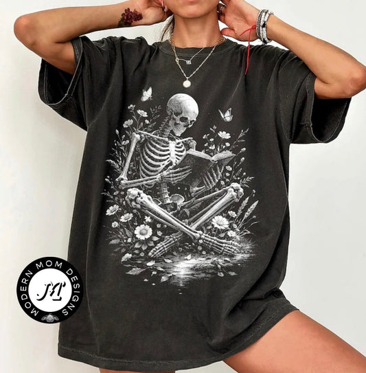 Dead but still reading (tee, crewneck or hoodie)