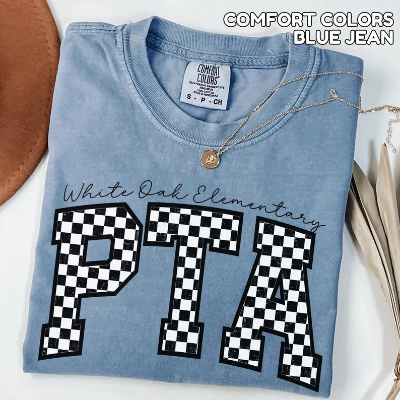 CUSTOM PTA-LEAVE SCHOOL NAME AT CHECKOUT (multiple options)