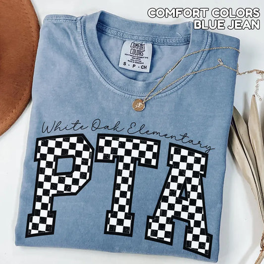 CUSTOM PTA-LEAVE SCHOOL NAME AT CHECKOUT (multiple options)