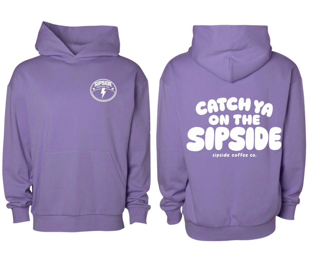 Sipside coffee co. Exclusive “catch ya on the Sipside” hoodies