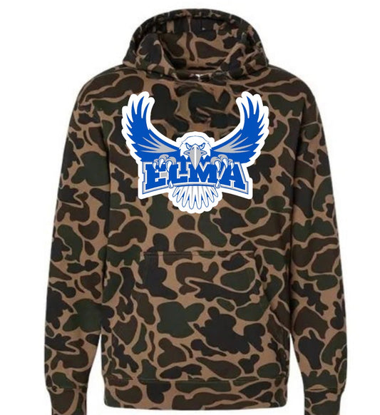 Elma Eagles duck camo hoodie (youth & adult)