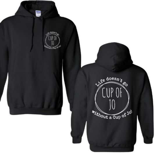 Cup of Jo hoodie (BLACK)