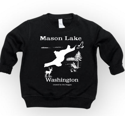 Toddler-Youth XL Mason Lake crewneck