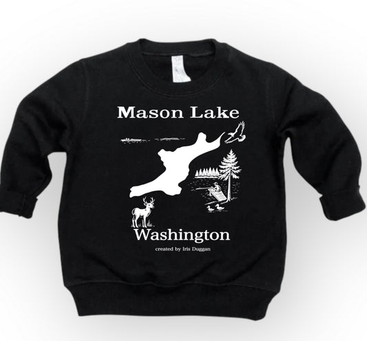 Toddler-Youth XL Mason Lake crewneck