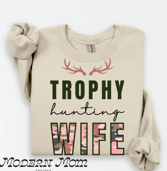 Trophy hunting wife