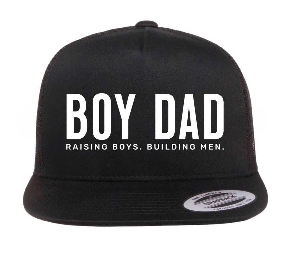 Boy dad -flat bill or 5panel trucker