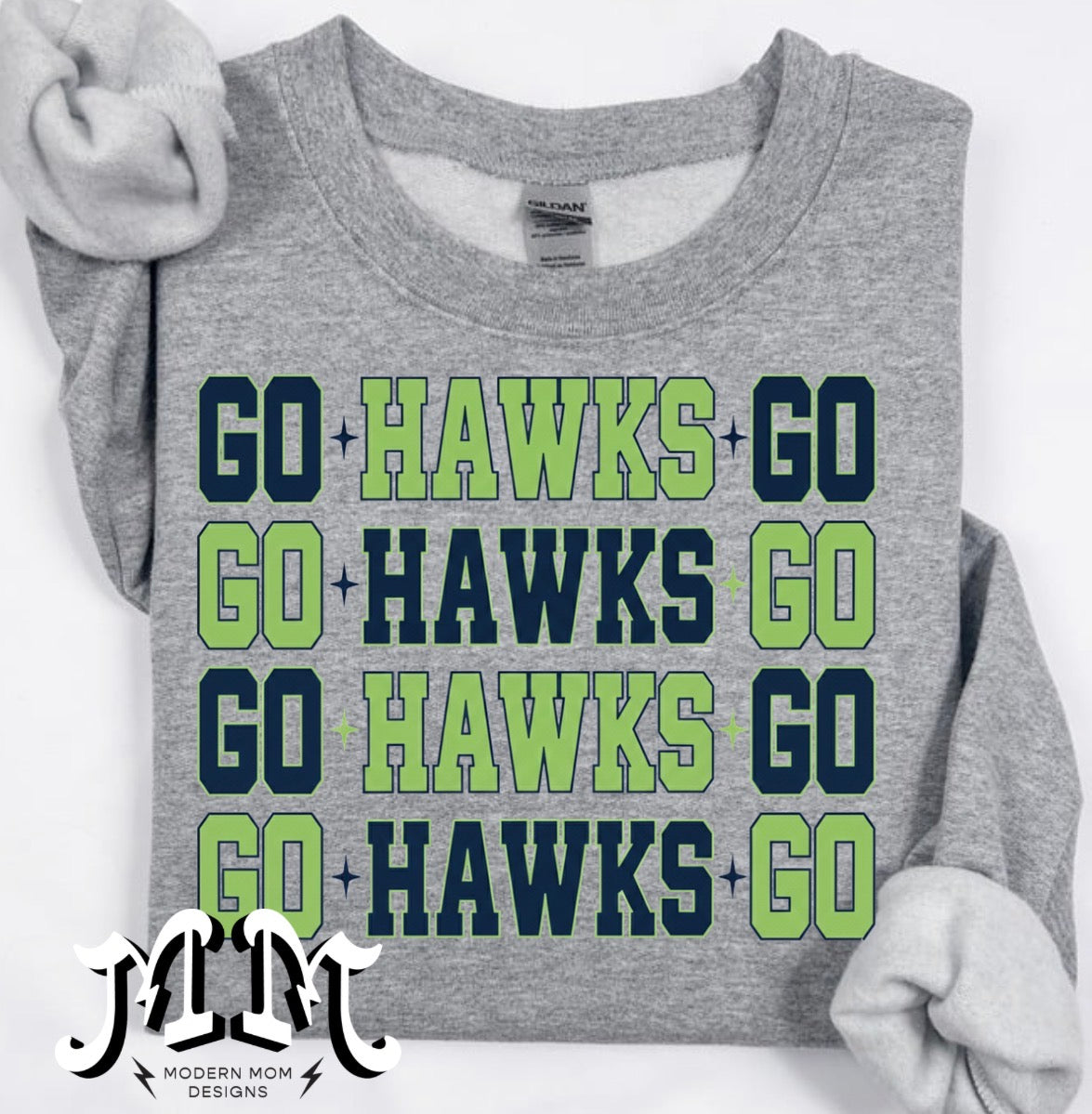Go hawk go (tee, crewneck or hoodie)