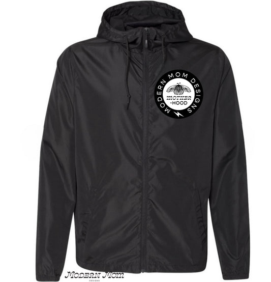 MOTHERHOOD black windbreaker