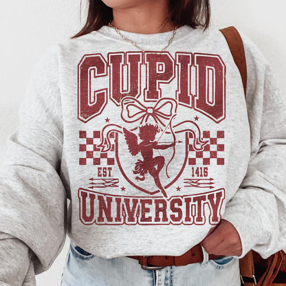 Cupid university (tee, crewneck or hoodie )