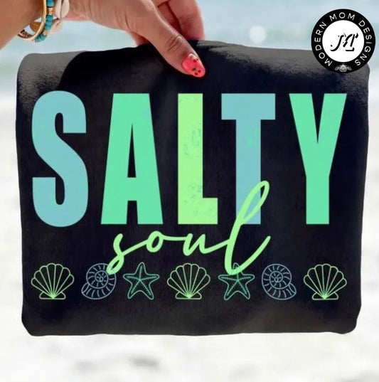Salty soul (tank top, tee shirt, crewneck or hoodie)