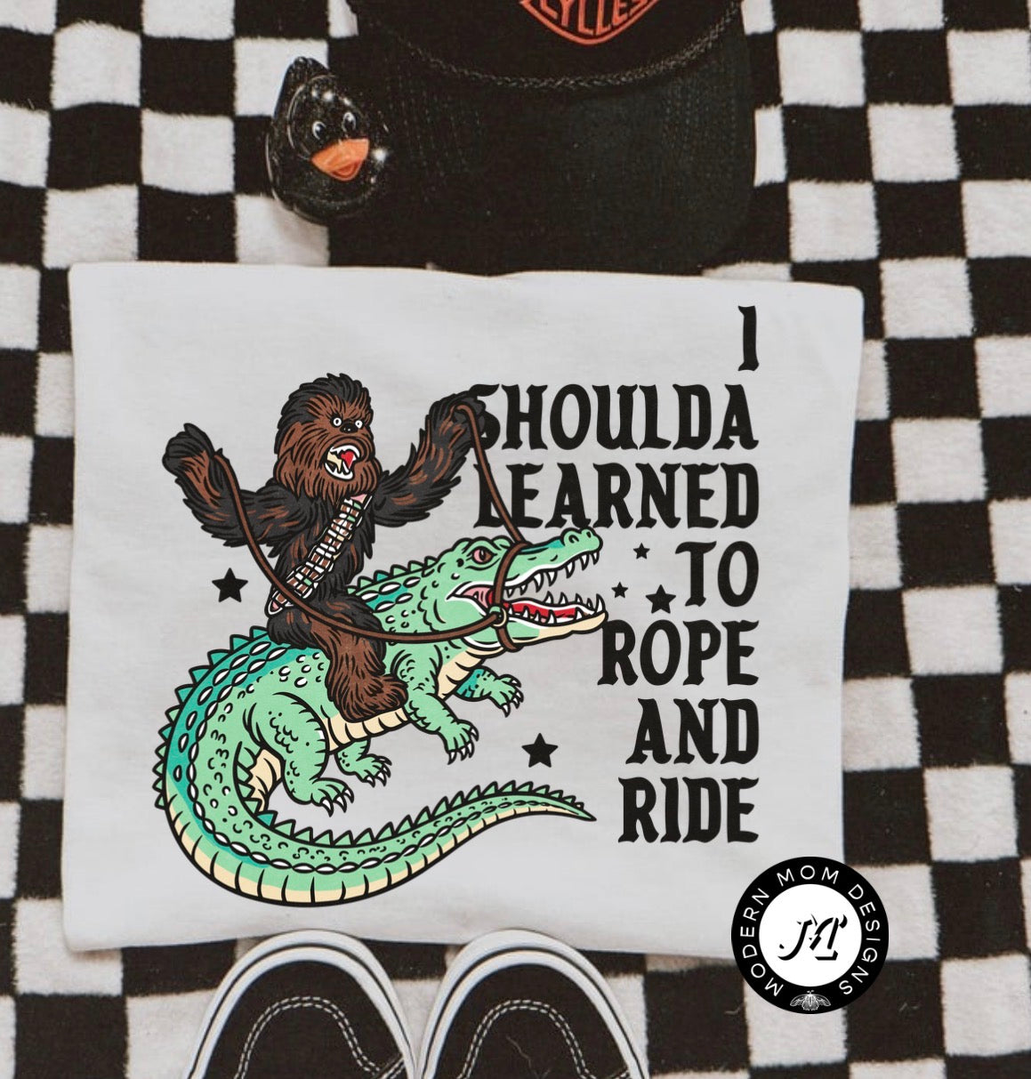 I shoula learned to rope and ride (toddler-youth XL)