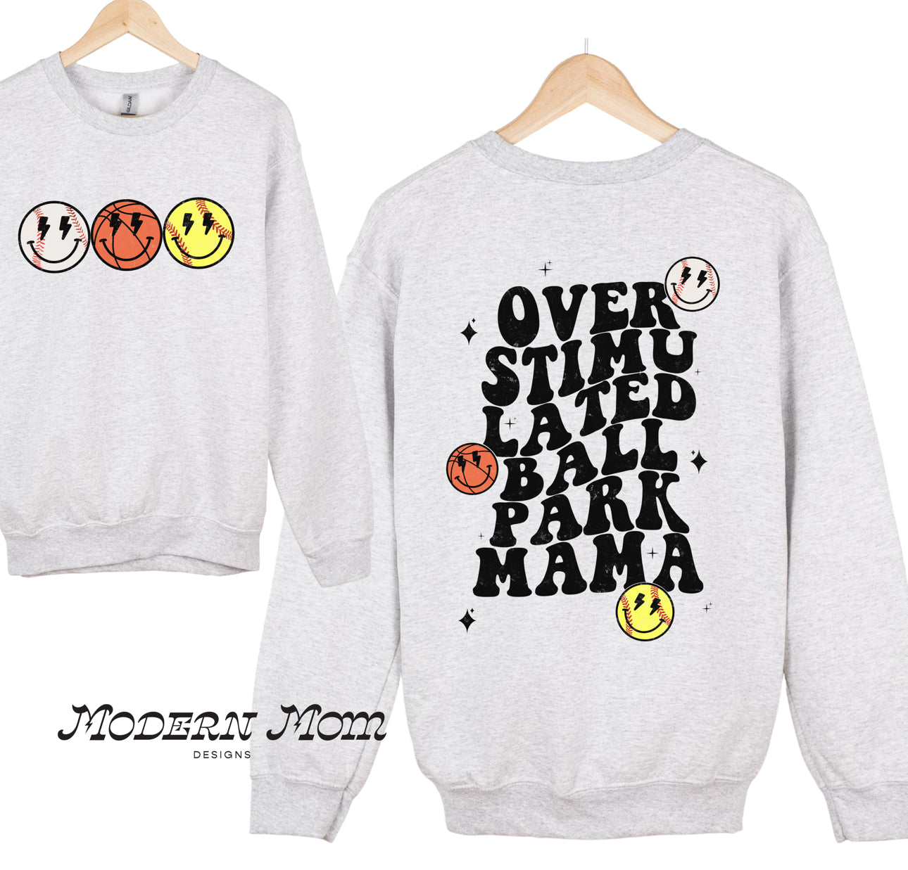 Overstimulated ballpark mom club