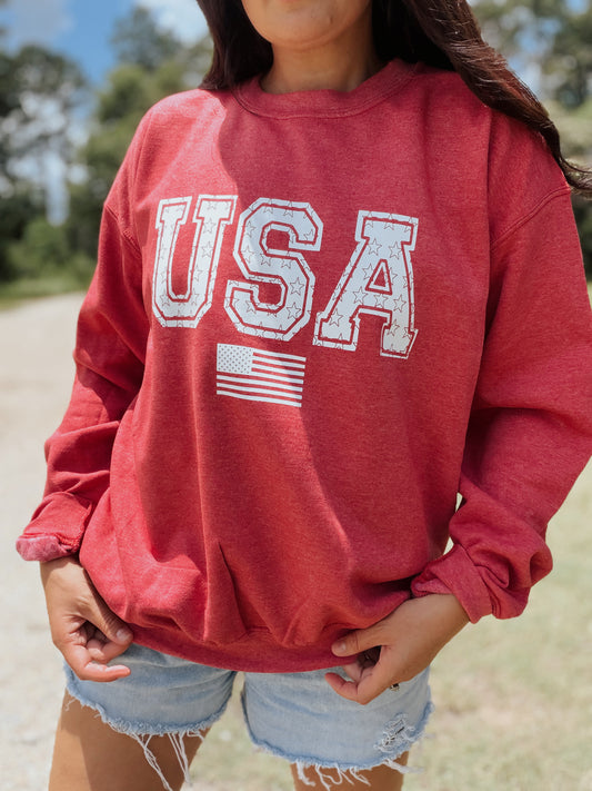 USA crewneck