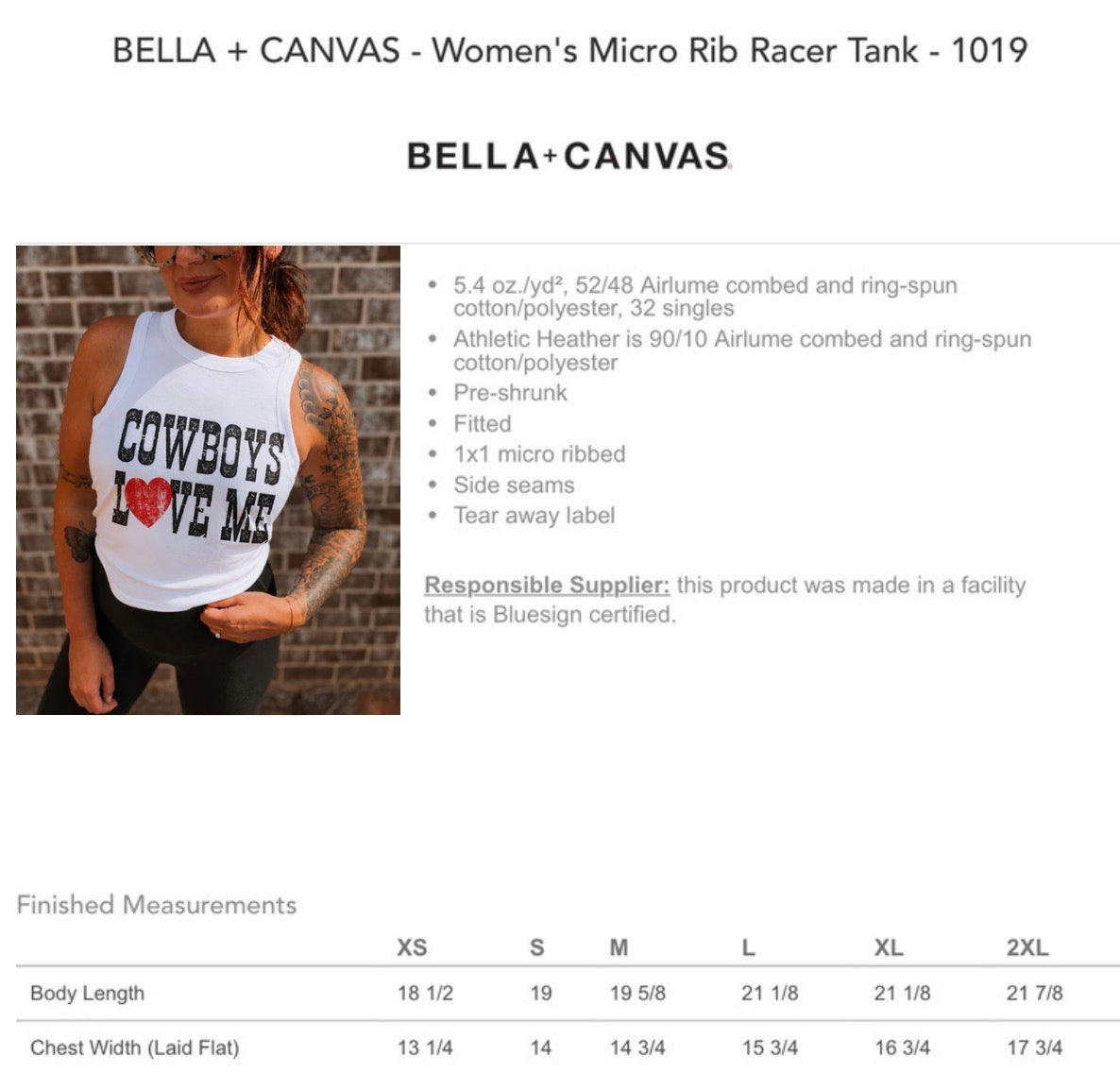 Route 66 tank (multiple styles available)