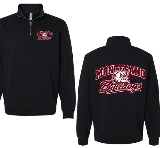 Montesano Bulldogs quarter zip