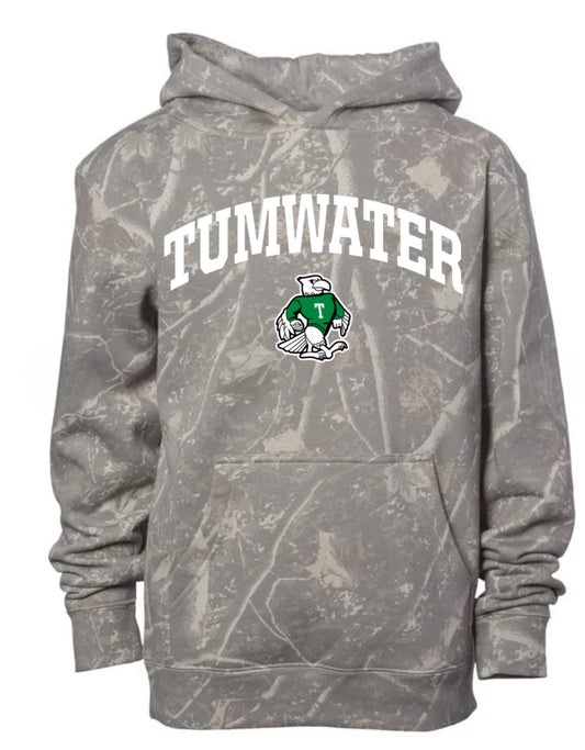 Tumwater deadwood camo hoodie (youth & adult-no drawstrings)