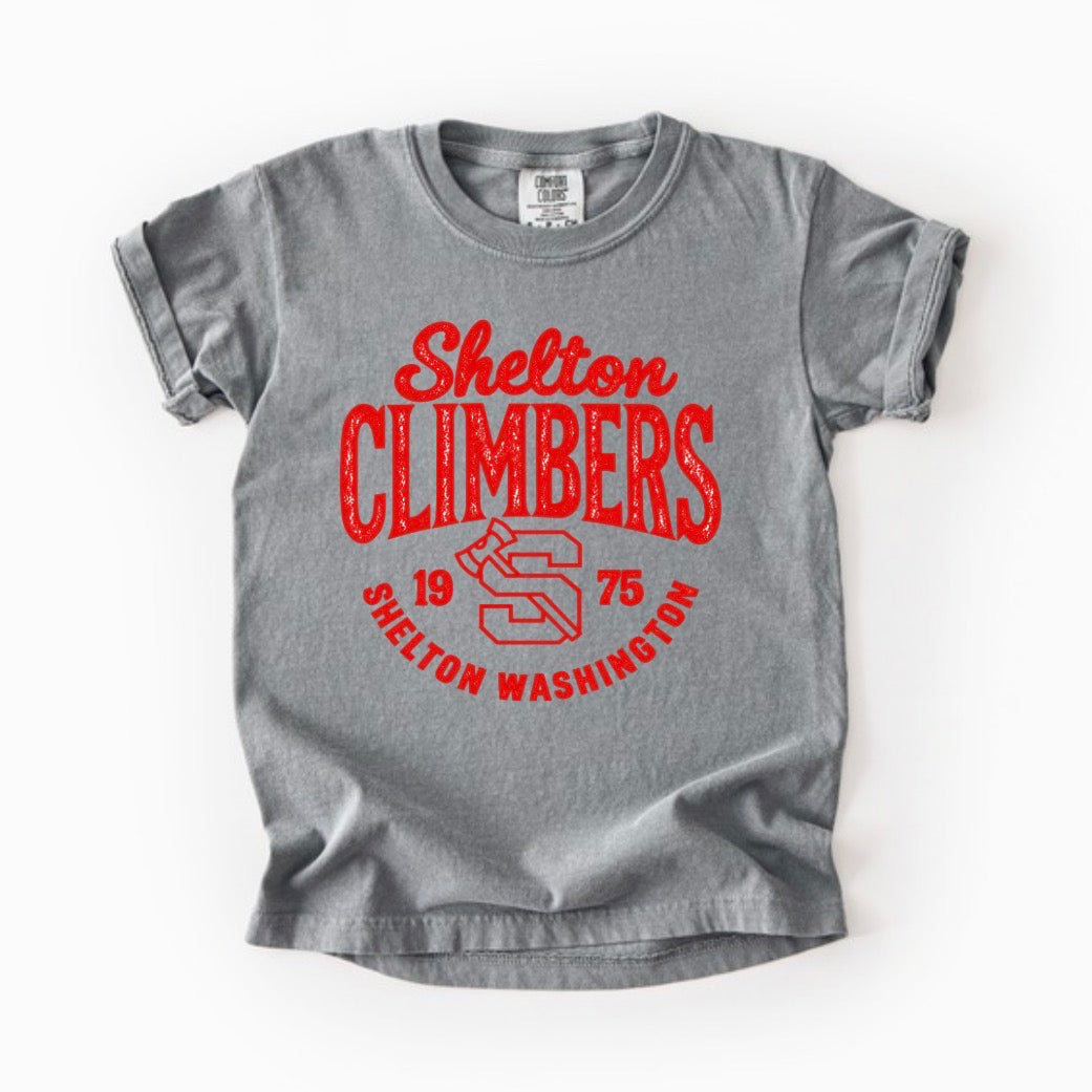 Shelton Climbers YOUTH (tee shirt, crewneck or hoodie)