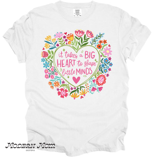It takes big hearts to shape little minds