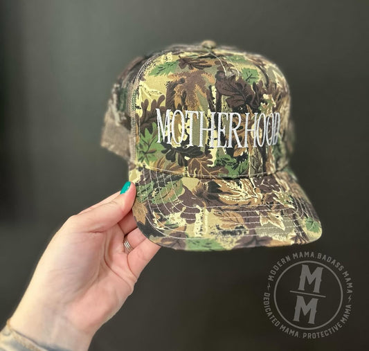 Motherhood Camo trucker (mesh back)