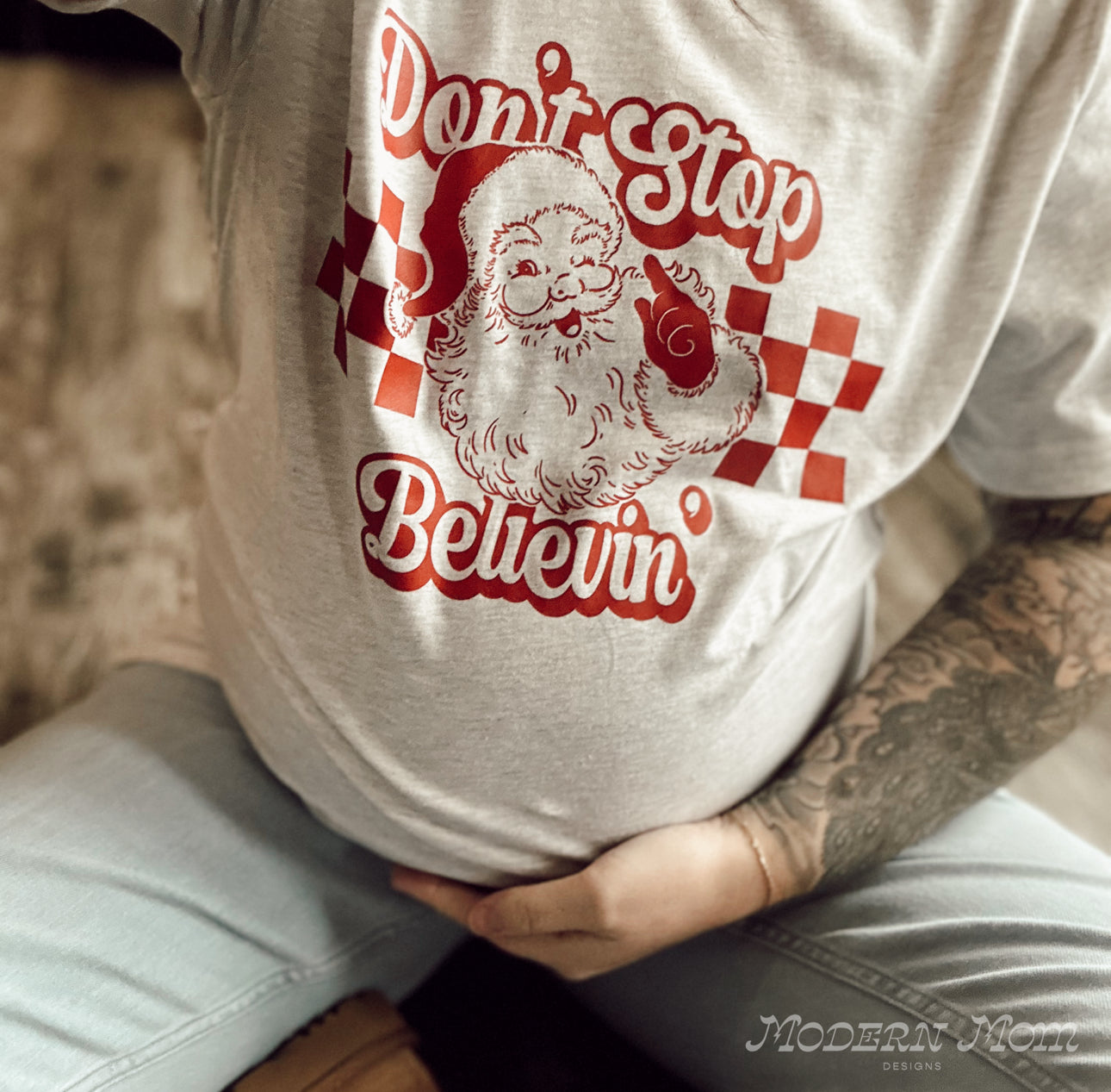 Don’t stop believen’ tee shirt