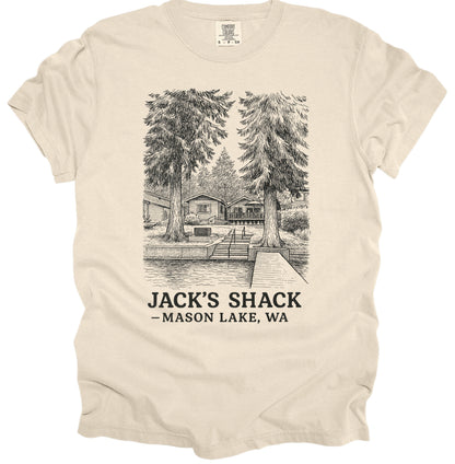 Jack’s shack adult unisex tee shirt