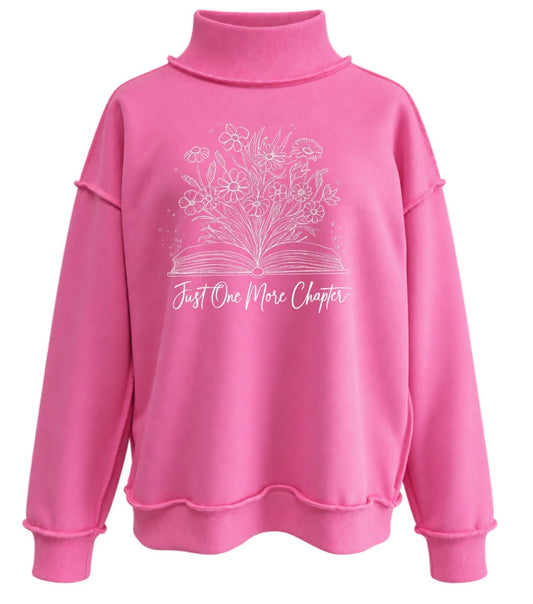 Just one more chapter mock neck