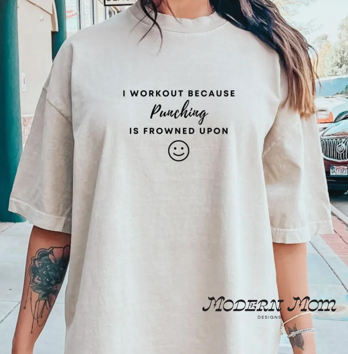 I workout because punching people is frowned upon