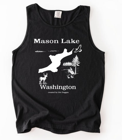 Mason Lake unisex fit tank top