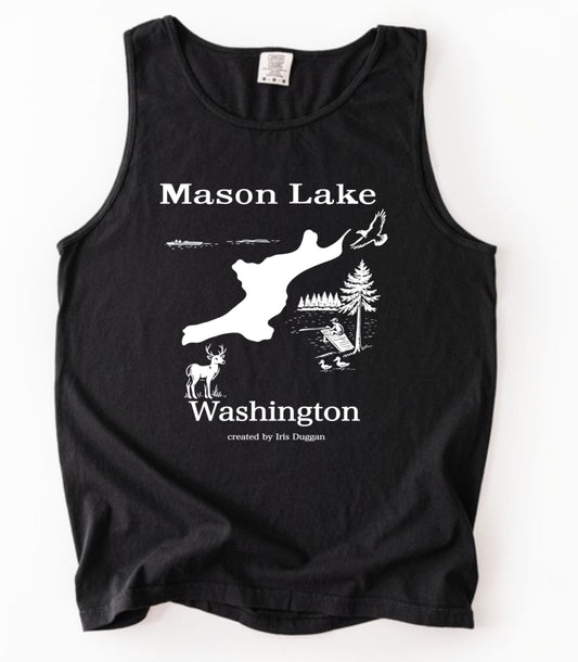 Mason Lake unisex fit tank top