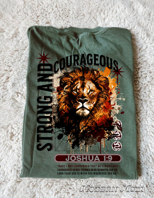 Joshua 1:9 (tee, crewneck & hoodie)