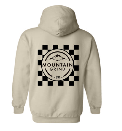 Mountain grind checkered back OG front