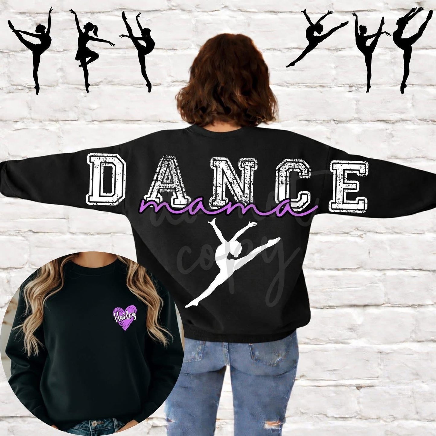 Dance Crewneck (please allow 10 business days)