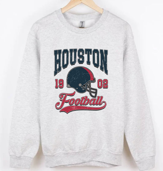 Vintage Houston crewneck (adult & youth)