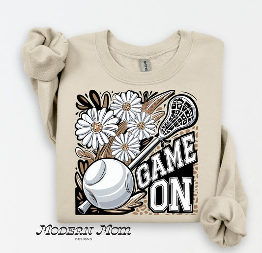 Game on lacrosse