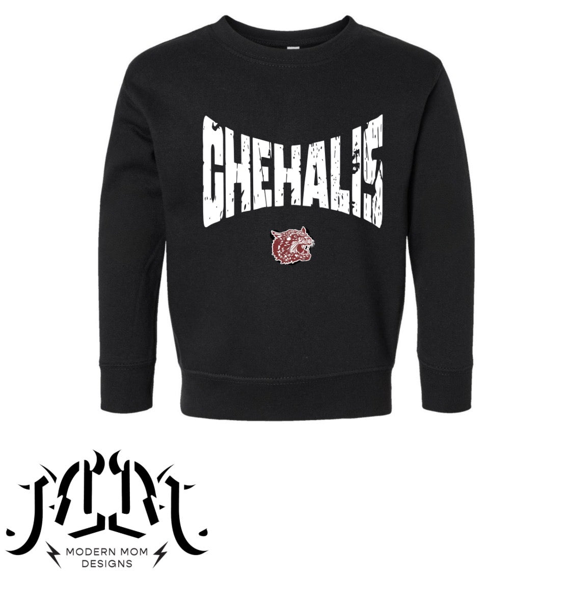Chehalis bearcats toddler crewneck or hoodie
