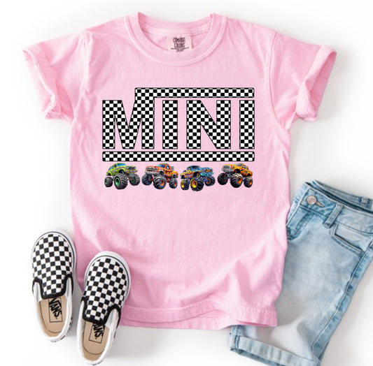 Mini monster trucks