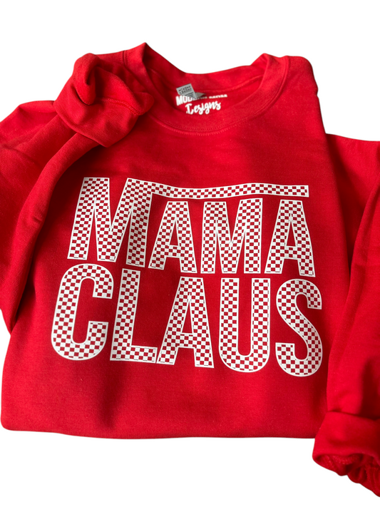 Mama claus crewneck