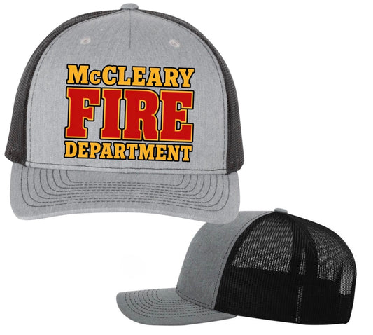 McCleary Fire dept. five panel trucker