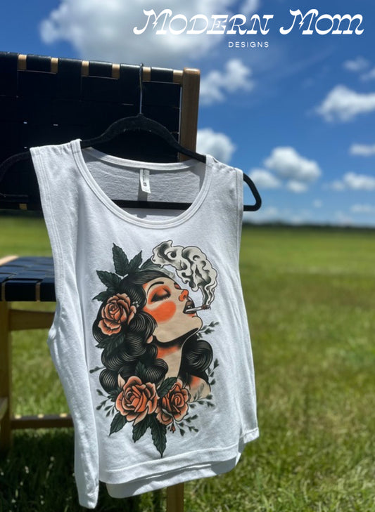 The woman (tanks, tee, hoodie or crewneck)