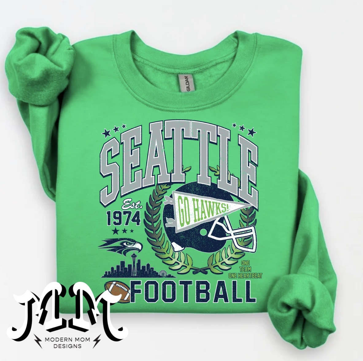 Seattle hawks collage