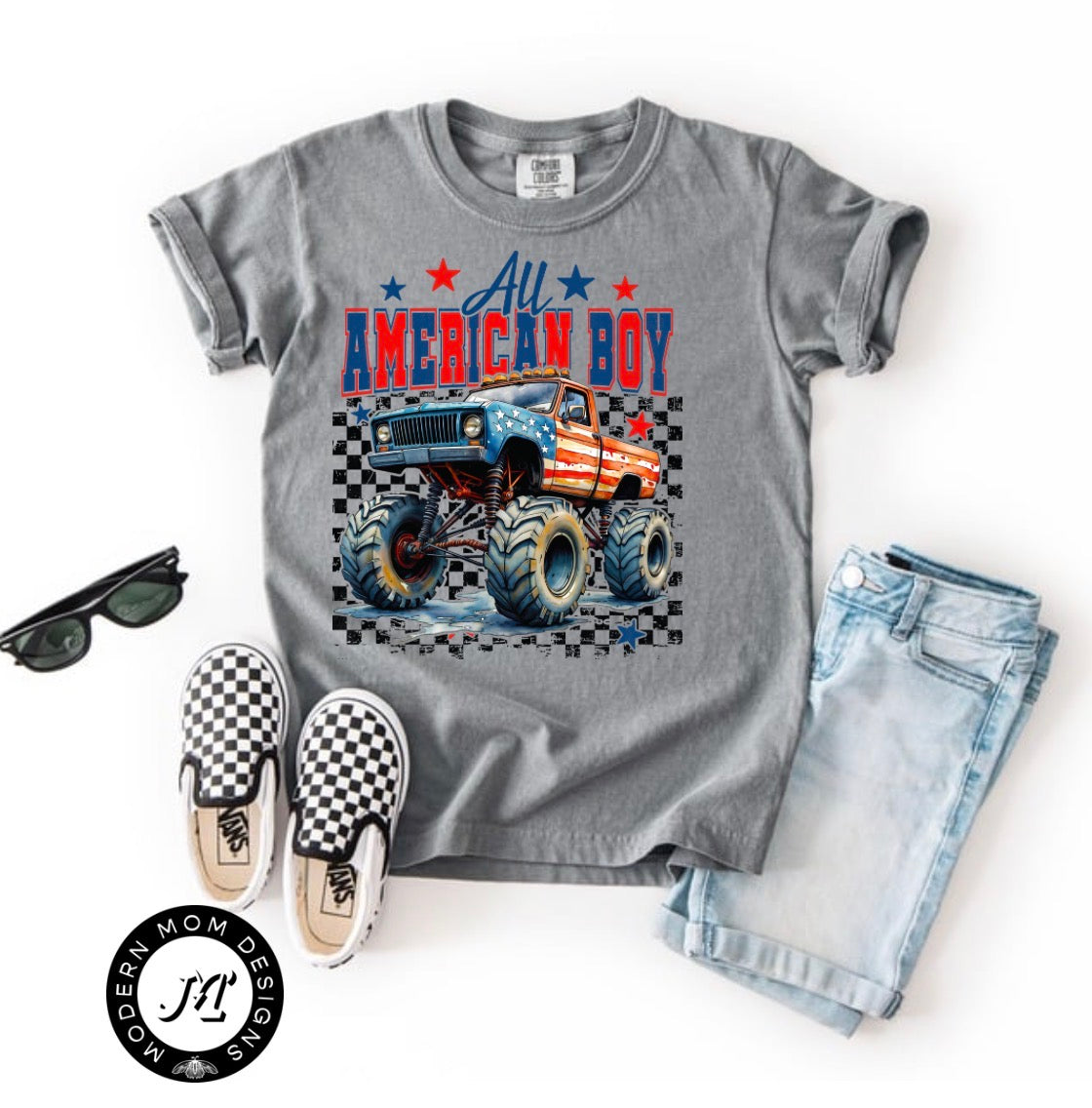 American boy  (toddler-youth XL)