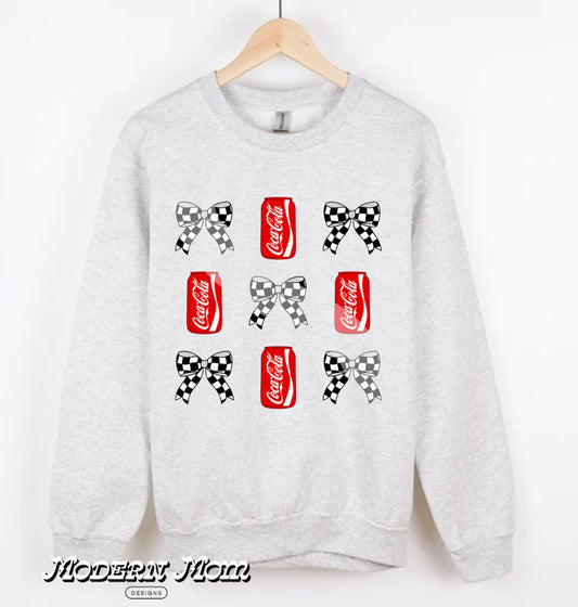 Coke & bows collage (tee shirt, crewneck or hoodie)