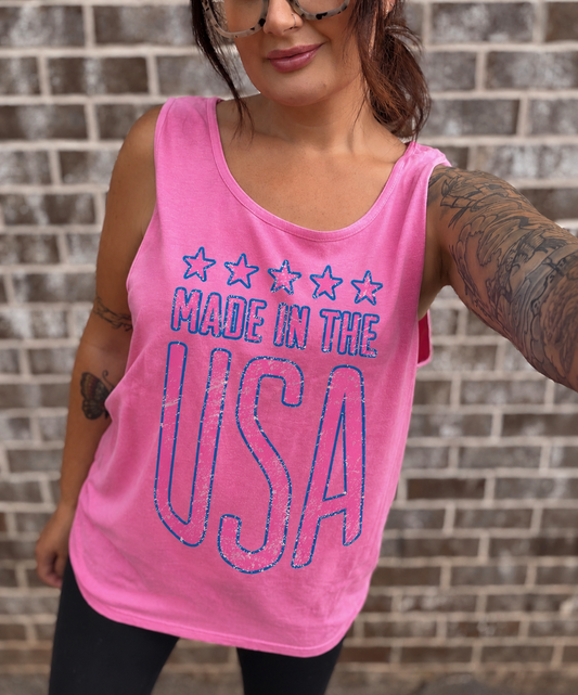 Made in USA-unisex tank top